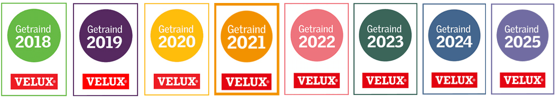 VELUX getraind 2018 tot en met 2026