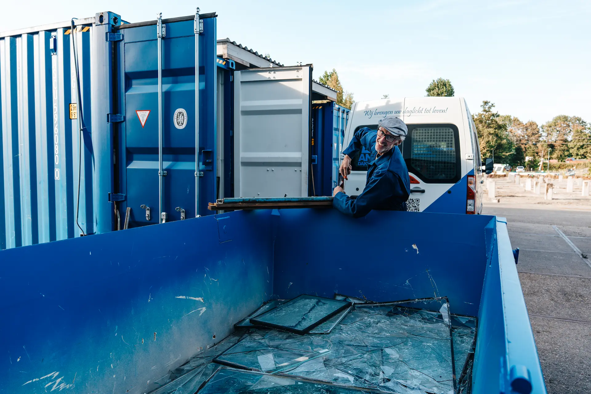 Gesorteerde reststromen gaan de recyclingcontainer in
